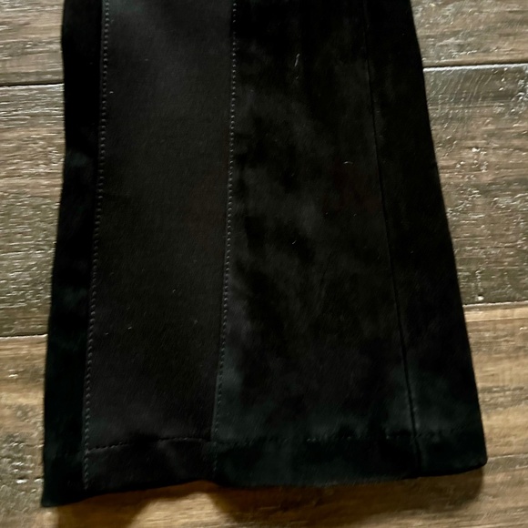 TWP Insane Stretch Suede Skinny Flare Leather & Ponte Pant Sz 2 NEW $2,200+ - Picture 2 of 4